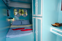 double bed cabin